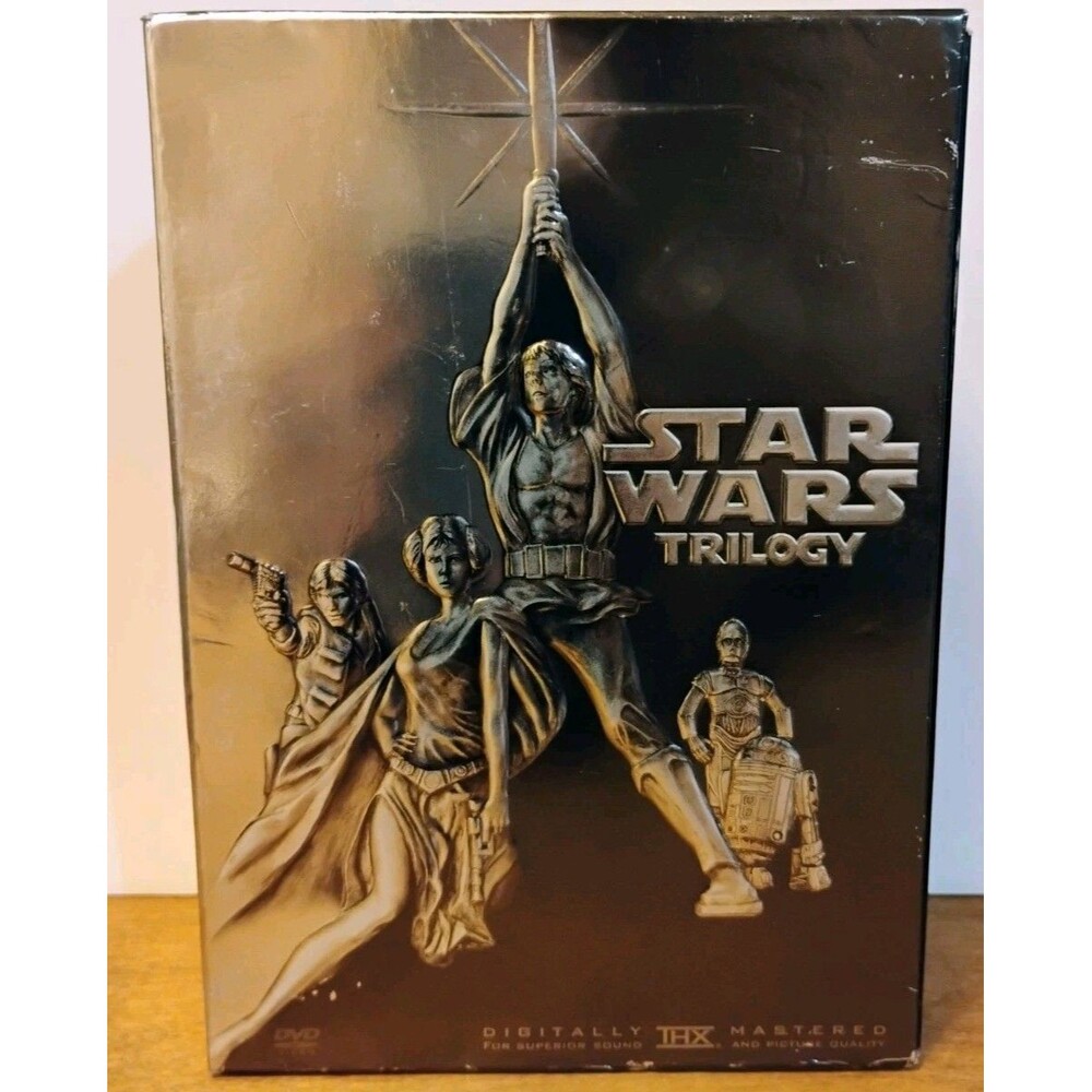 Star Wars Trilogy (DVD, 2004, 4-Disc Set, Widescreen Edition)